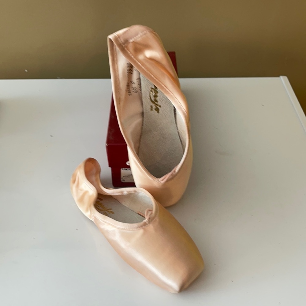 New Capezio point ballet shoes